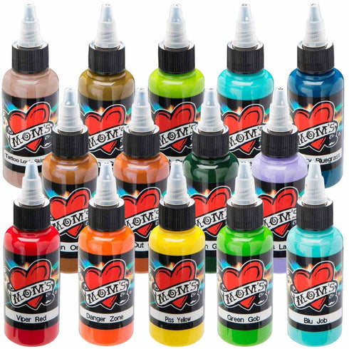 Exotic Tattoo Ink 14 Color Set